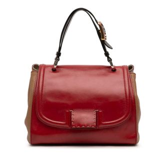 Fendi Pre-owned Fendi Tricolor Calfskin Silvana Top Handle Bag Ladies 1UIPGZ9R0CIXFSEC