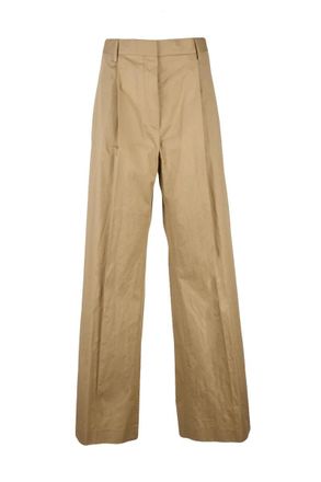 Dries Van Noten Palazzo Trousers - Beige