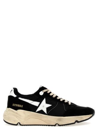 Golden Goose Black Running Sneakers