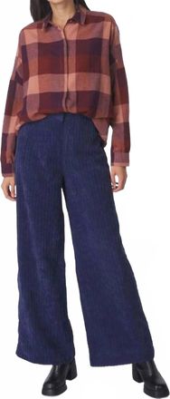 Sessun Cap East Wide Leg Pants In Queen Blue