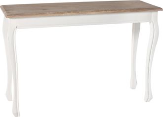 Clp Mesa Balto De Madera Natural/blanco