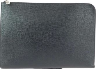 Louis Vuitton Pre-owned Clutches, male, Black, Size: ONE SIZE Pre-owned Clutch Bag (Pochette)