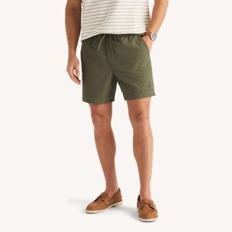 Nautica Mens 6.5 Ripstop Pull-On Short