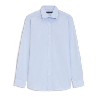 HUGO BOSS Casual Shirts, male, Blue, Size: 4XL Buttoned Shirt