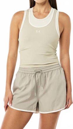 P.E Nation Westwood Tank In Biscuit