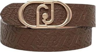 Liu Jo Belts, female, Brown, Size: ONE SIZE Elegant Belt with Buckle Detail