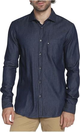 HUGO BOSS Camisa con bolsillo en el pecho - Shirts - Hombre - Azul - XL