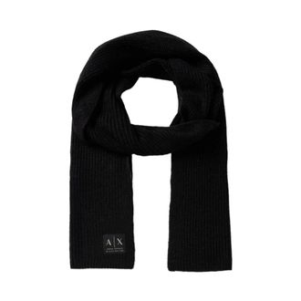 A|X Armani Exchange Winter Scarves, female, Black, Size: ONE SIZE Sciarpa