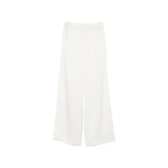 Calvin Klein Wide Trousers, female, White, Size: XS Pant Calvin Klein