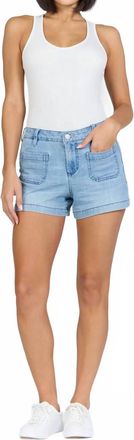Dear John Denim Carlisle High Rise Short In Eclipse
