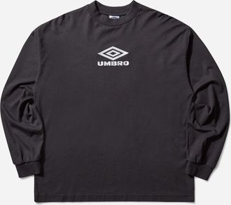 Umbro OG Logo Longsleeve T-Shirt Washed Black