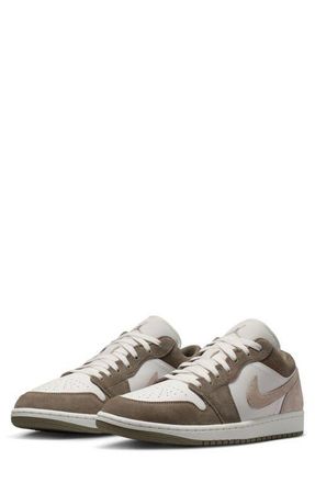Nike Jordan Air Jordan 1 Low Basketball Sneaker in 046 Olvgry/engstn at Nordstrom, Size 12.5