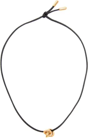 Otiumberg Knot 14kt Gold Vermeil Cord Necklace - One Size