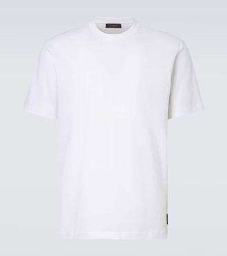Slowear Cotton and silk jersey T-shirt