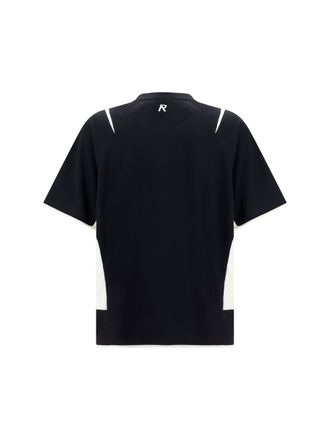 Represent Mens Star Football T-Shirt Jet Black Polyester T-Shirts And Polos