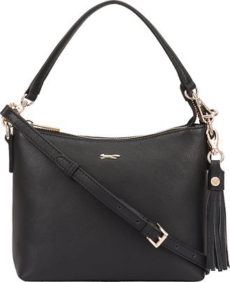 Paul Costelloe Womens Mestolo Black Leather Multi Way Bag - One Size