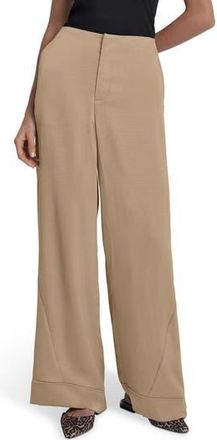 DKNY Wide Leg Pants in Travertine at Nordstrom Rack, Size 12