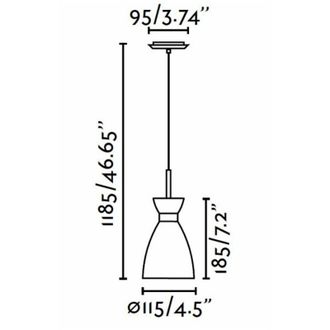Faro Barcelona Retro L&aacute;mpara Colgante Negra Y Cobre Faro 20050