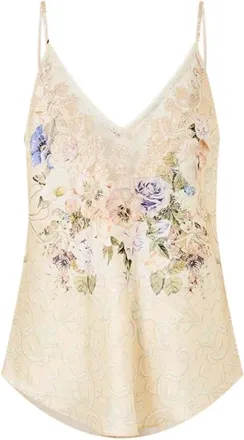 Camilla Mujer, Camisetas, Beige, Talla: M