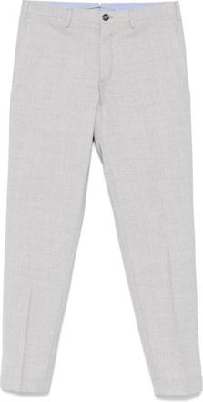 Incotex Lichtgrijze Broek - Heren - Slim Fit Broeken - Grijs - M - Broeken
