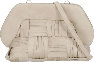 Themoir&egrave; Bios Medium Intreccio - Dames - Tassen - Beige - Maat: ONE Size Zijde