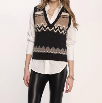 Heartloom Marisol Vest In Tar