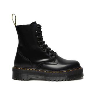 Dr. Martens Lace-up Boots, female, Black, Size: 10 US Platform Lace-up Boot