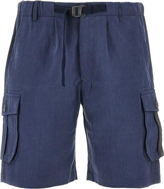 Sease Linen cargo shorts with belt Man XL