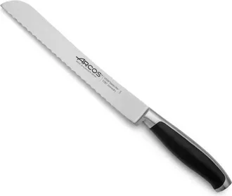 Arcos Arcos Kyoto Cuchillo De Pan Negro Ergon&oacute;mico 220 Mm