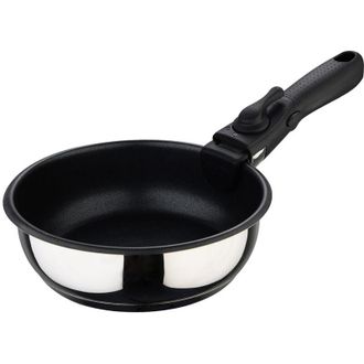 Bergner Bergner - Set 3 Sartenes Acero Inoxidable Click & Cook &Oslash;18 / &Oslash;20 / &Oslash;24 Cm
