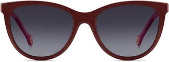 Carolina Herrera Stijlvolle Clip-On Bril met Top Service - Dames - Zonnebrillen - Rood - 54 MM - Accessoires