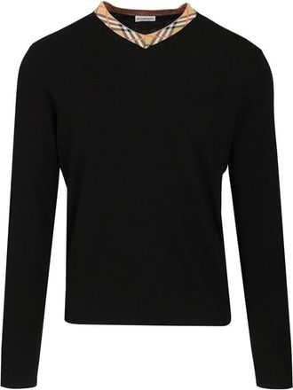 Burberry Hombre, Jerseys, Negro, Talla: L