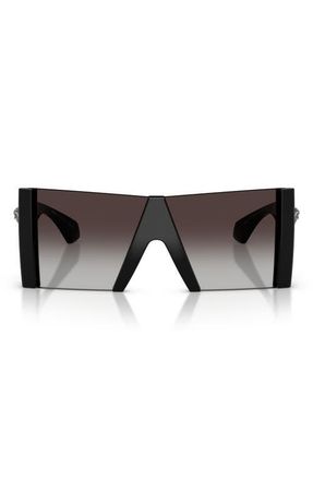 Versace 137mm Square Sunglasses in Black /Grey Gradient at Nordstrom