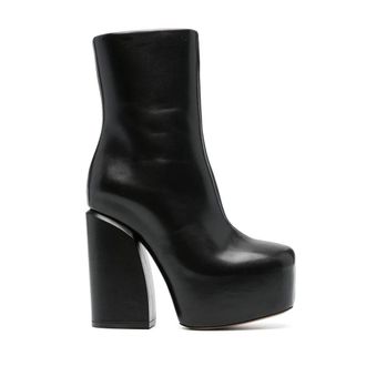 Dries Van Noten Heeled Boots - female - Dries Van Noten - Heeled Boots - Black - 7 UK - Shoes