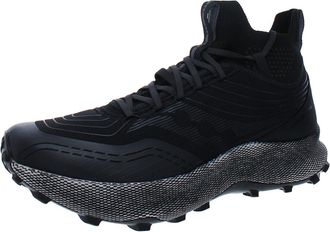 Saucony Endorphin Mid Mens Shoes, Black, 11 UK