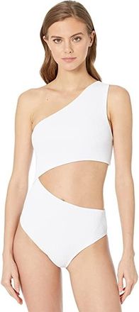 Beach Riot Celine One-Piece Womens Swimsuits One Piece White : XS, Spandex/Polyester