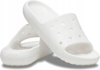OEM Crocs Classic Slide V2 209401 M8 I Eu 4142 I W10 Blanco