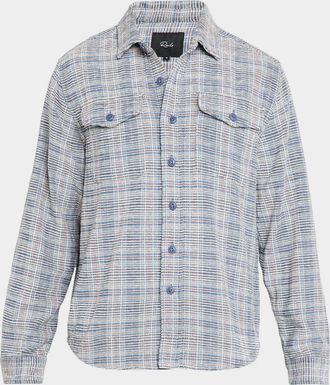 Rails Men & apos;s Warren Plaid Button-Front Shirt