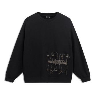 Li-Ning Counterflow Graphic Sweatshirt Black AWDT571-1