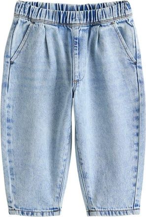 Next Kids Barrel Leg Jeans in Blue at Nordstrom, Size 18-24M