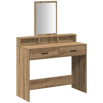 vidaXL Vidaxl - Dressing Table Artisan oak 100 x 41 x 140 cm Engineered wood