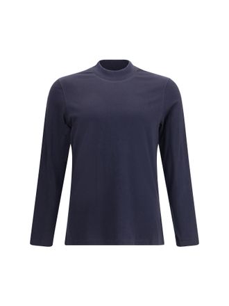 Brunello Cucinelli Long-sleeved Cotton T-shirt