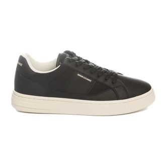 A|X Armani Exchange Schoenen, Heren, Zwart, 40 EU, Leer, Sneaker