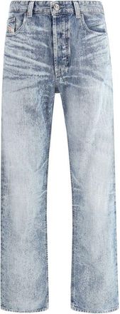 Diesel Cotton Relaxed Fit Mens Jeans