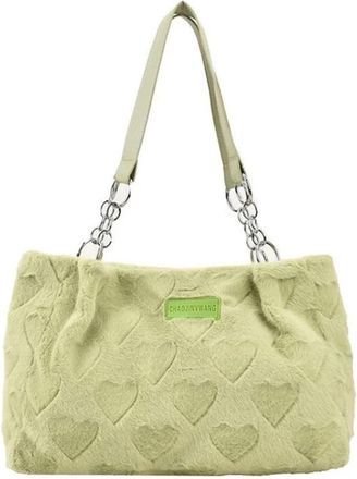 Generic Heart Large Capacity Tote Bag Handbags Women Soft Casual Shoulder Bags Coin Purse