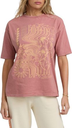 Billabong Surf Coalition Cotton Graphic T-Shirt in Dark Chino at Nordstrom, Size X-Small