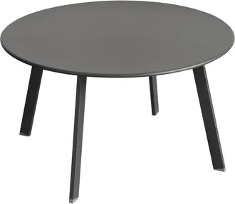 Hesperide Hesperide - Mesa Auxiliar De Jard&iacute;n Redonda Saona Antracita - 70 X 40 Cm - Hesp&eacute;ride