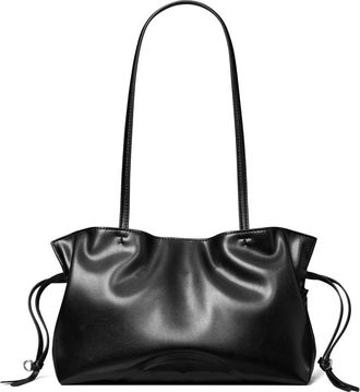 Tory Burch Small Ella Natuura Drawstring Tote in Black at Nordstrom