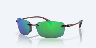 Costa Unisex Ballast Sunglasses In Tortoise Frame Green