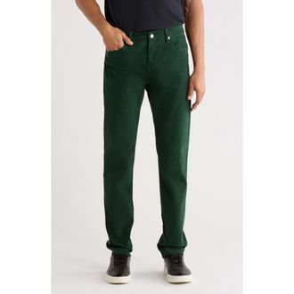 Frame Denim LHomme Slim Fit Five-Pocket Twill Pants in Dark Emerald at Nordstrom Rack, Size 29